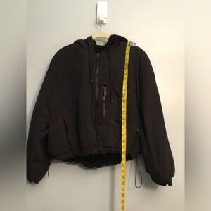 Zara Black Puffer Jacket